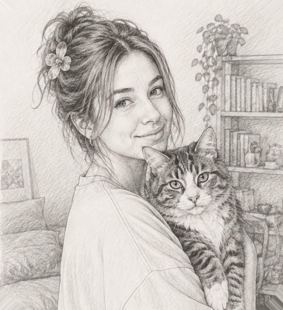 pencil sketch